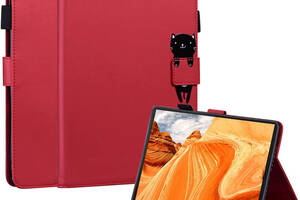 Чехол-книжка Animal Wallet Lenovo Tab M10 HD 10.1 2 Gen TB-X306F Cat Красный