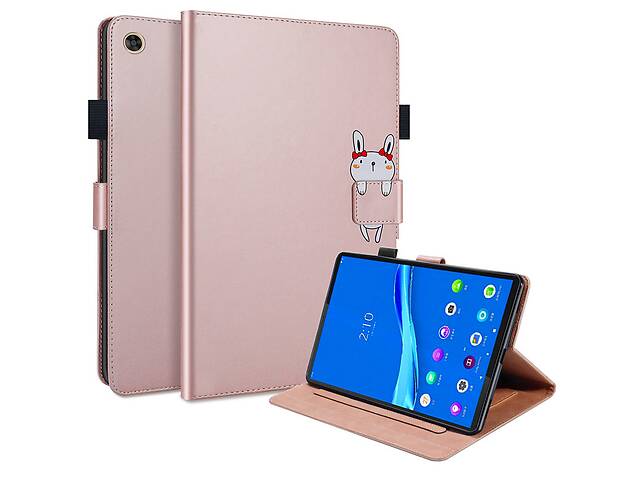 Чехол-книжка Animal Wallet Lenovo Tab M8 HD / FHD 8.0 Rabbit Розовое золото