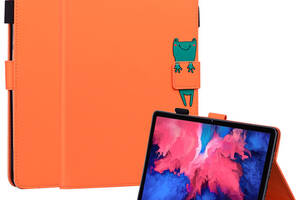 Чехол-книжка Animal Wallet Lenovo Tab P11 TB-J606 / P11 Plus TB-J616 Frog Оранжевый