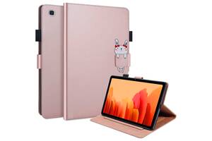 Чехол-книжка Animal Wallet Samsung Galaxy Tab A 10.1 2019 T510 / T515 Rabbit Розовое золото