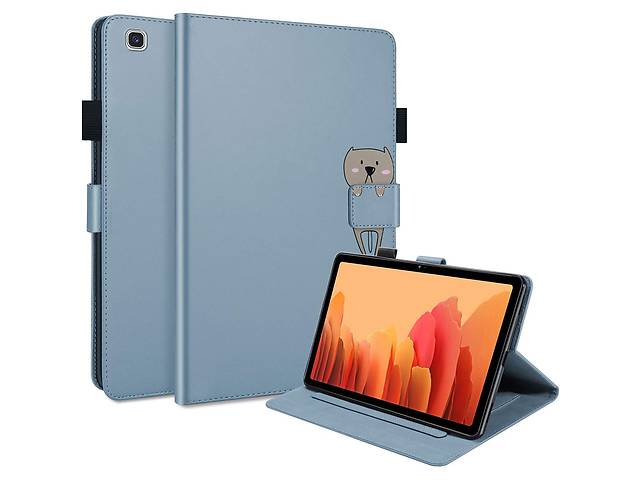 Чехол-книжка Animal Wallet Samsung Galaxy Tab A 10.1 2019 T510 / T515 Bear Голубой