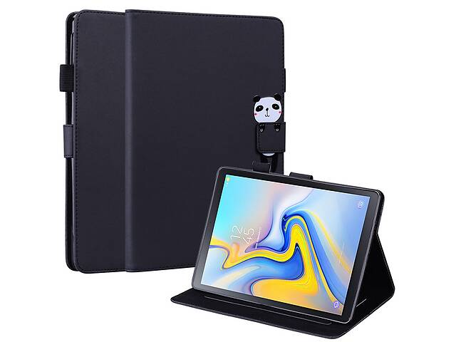 Чехол-книжка Animal Wallet Samsung Galaxy Tab A 10.5 T590 / T595 / T597 Panda Черный