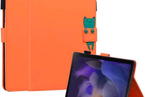 Чехол-книжка Animal Wallet Samsung Galaxy Tab A8 10.5 2021 X200 / X205 Frog Оранжевый