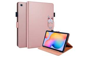 Чехол-книжка Animal Wallet Samsung Galaxy Tab S5E 10.5 T720 / T725 Rabbit Розовое золото