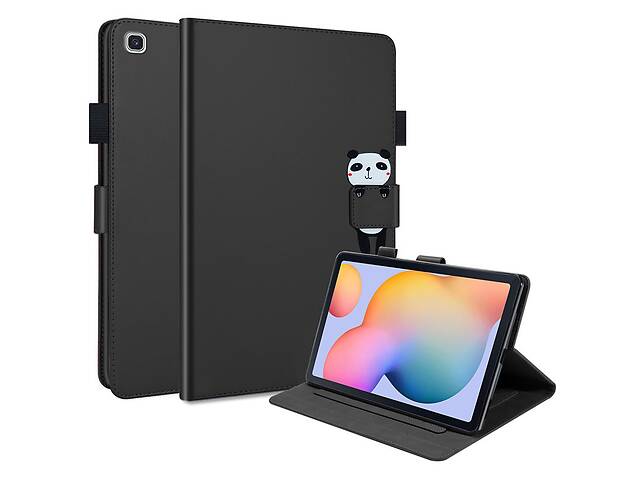 Чехол-книжка Animal Wallet Samsung Galaxy Tab S5E 10.5 T720 / T725 Panda Черный