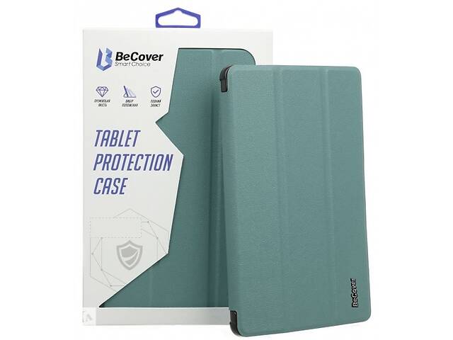 Чехол-книжка Becover Smart для Samsung Tab A8 2021 10.5 X200/X205 Dark Green (Код товара:22332)