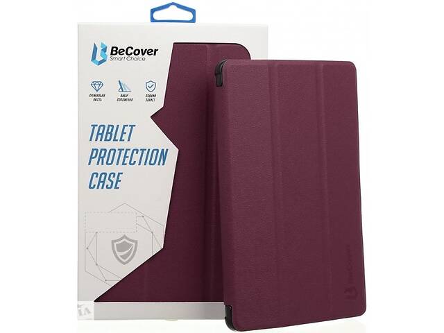 Чохол-книга BeCover Smart для Samsung Tab S6 Lite 10.4 P610/P613/P615/P619 Red Wine (Код товару:14917)
