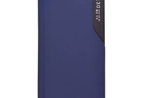 Чехол-книжка Business Fabric для Samsung A03s 2021 A037 Midnight Blue