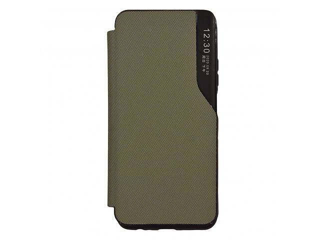 Чехол-книжка Business Fabric для Samsung A22 2021 A225 Green