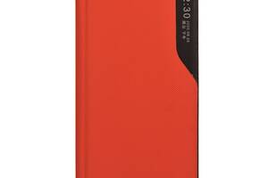 Чехол-книжка Business Fabric для Xiaomi Redmi Note 10 Red