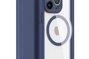 Чехол-книжка Dux Ducis Skin X Pro with MagSafe Apple iPhone 13 Pro Max 6.7' Blue