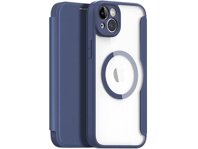 Чехол-книжка Dux Ducis Skin X Pro with MagSafe Apple iPhone 14 / 13 6.1' Blue