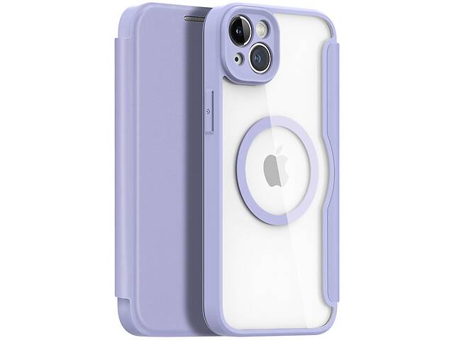 Чехол-книжка Dux Ducis Skin X Pro with MagSafe Apple iPhone 14 / 13 6.1' Purple