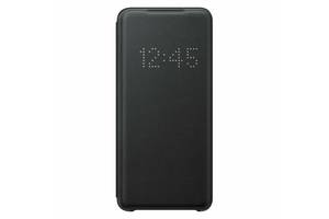 Чехол-книжка Samsung Galaxy S20 SM-G980 LED Wallet Cover Черный