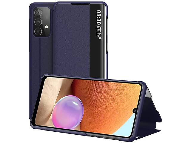 Чехол-книжка Smart View Cover для Samsung Galaxy A72 4G (Синий) 1117096