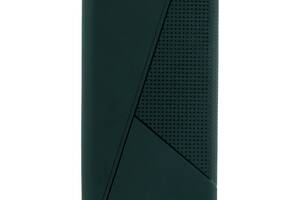 Чехол-книжка Twist кожа для Samsung A725 A72 Green