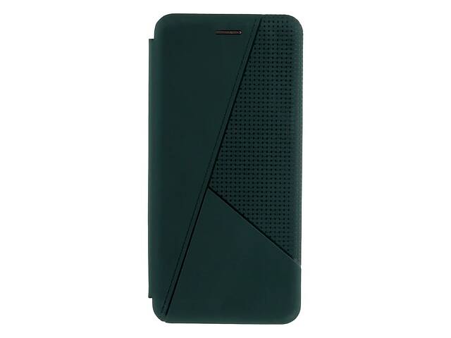 Чехол-книжка Twist кожа для Samsung A725 A72 Green