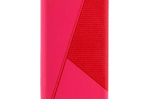 Чехол-книжка Twist кожа для Samsung A725 A72 Hot Pink