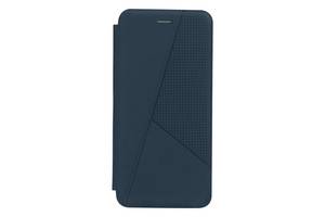 Чехол-книжка Twist кожа Realme C25Y Dark Blue