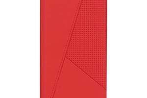 Чехол-книжка Twist кожа Realme C25Y Red