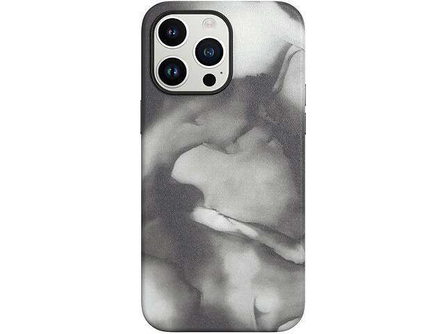 Чехол кожаный Epik Figura Series Case with MagSafe Apple iPhone 13 Pro Max Black