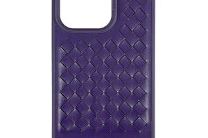 Чехол кожаный Polo Santa Barbara Apple iPhone 14 Pro Max Purple