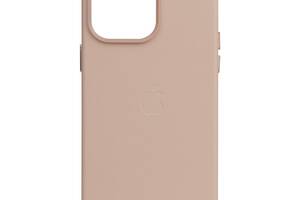 Чехол Leather Case для Apple iPhone 14 Pro Max Sand Pink
