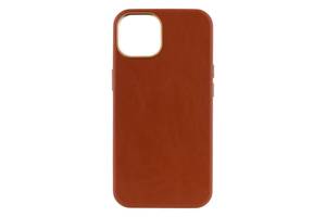 Чехол Leather Case Gold для iPhone 13 Brown