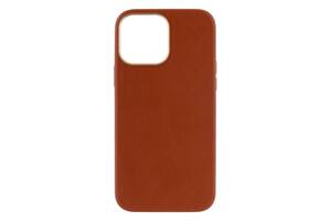Чехол Leather Case Gold для iPhone 13 Pro Max Brown