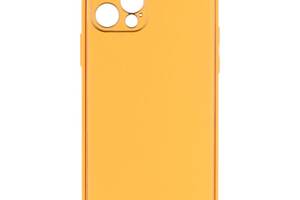 Чехол Leather Case Gold with Frame для Apple iPhone 12 6,1 дюйма Peach