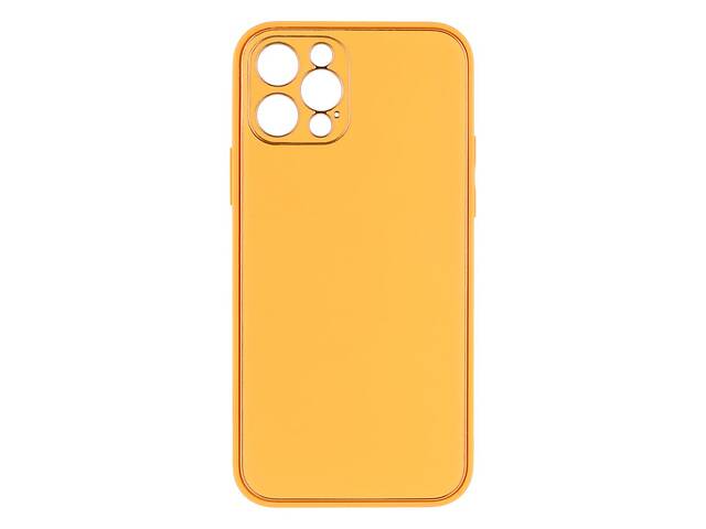 Чехол Leather Case Gold with Frame для Apple iPhone 12 6,1 дюйма Peach