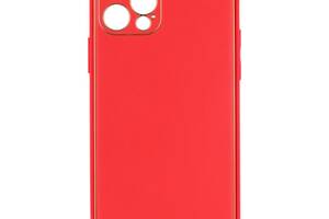 Чехол Leather Case Gold with Frame для Apple iPhone 12 6,1 дюйма Red