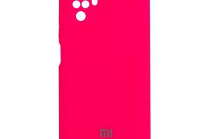 Чехол-накладка с защитой на камеру Full Case HQ Xiaomi Redmi Note 10 Shiny Pink