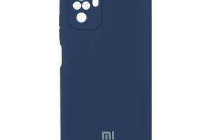 Чехол-накладка с защитой на камеру Full Case HQ Xiaomi Redmi Note 10 Dark blue