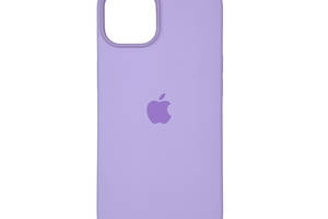 Чехол накладка Silicone Case Full with Magsafe для Apple iPhone 14 Pro- Lilac