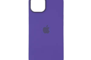 Чехол накладка Silicone Case Full with Magsafe для Apple iPhone 14 Pro Max- Iris