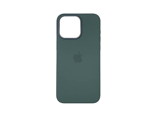 Чехол накладка Silicone Case Full with Magsafe для Apple iPhone 15 Pro Max- Cypress