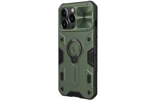 Чехол Nillkin TPU+PC CamShield Armor no logo Apple iPhone 13 Pro Max 6.7' Зеленый 1179814