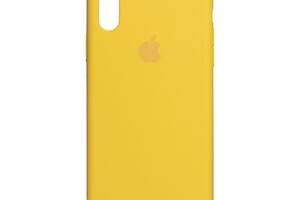 Чехол Original Full Size для Apple iPhone Xr Canary yellow