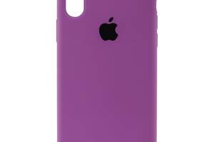 Чехол Original Full Size для Apple iPhone Xs Grape