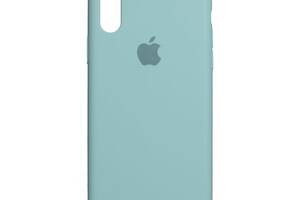 Чехол Original Full Size для Apple iPhone Xs Sea blue