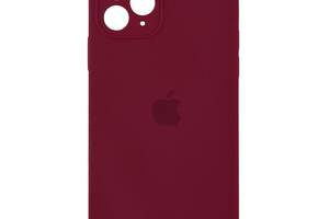 Чехол Original Full Size Square для Apple iPhone 11 Pro Wine red