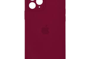 Чехол Original Full Size Square для Apple iPhone 11 Pro Rose red