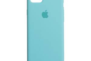 Чехол Original Silicone Case для iPhone SE (2020) / iPhone 8 Sea blue