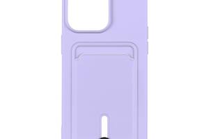 Чехол OtterBox Colorfull Pocket Card iPhone 15 Plus Elegant purple