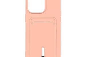 Чехол OtterBox Colorfull Pocket Card iPhone 15 Plus Pink sand