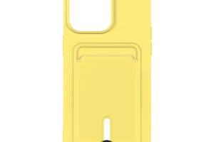 Чехол OtterBox Colorfull Pocket Card iPhone 15 Plus Yellow