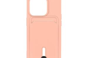 Чехол OtterBox Colorfull Pocket Card iPhone 15 Pro Pink sand