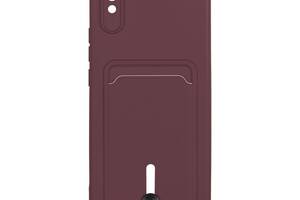 Чехол OtterBox Colorfull Pocket Card Xiaomi Redmi 9A Maroon