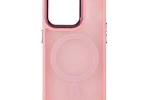 Чехол PC Color Chrome Magsafe iPhone 14 Pink